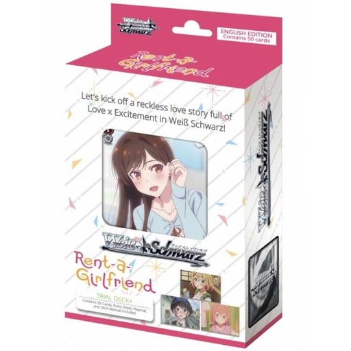 [9406402] (PO) Weiss Schwarz Trial Deck+ Rent-a-Girlfriend (Eng)