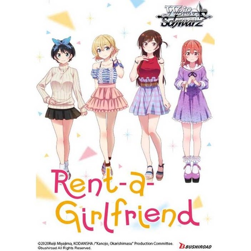 [9406419] (PO) Weiss Schwarz Rent-a-Girlfriend Booster (Eng) [BOX]