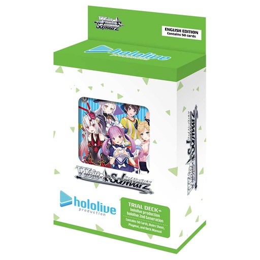 [9406662] (PO) Weiss Schwarz Trial Deck+ Hololive Production Hololive 2nd Generation (Eng)