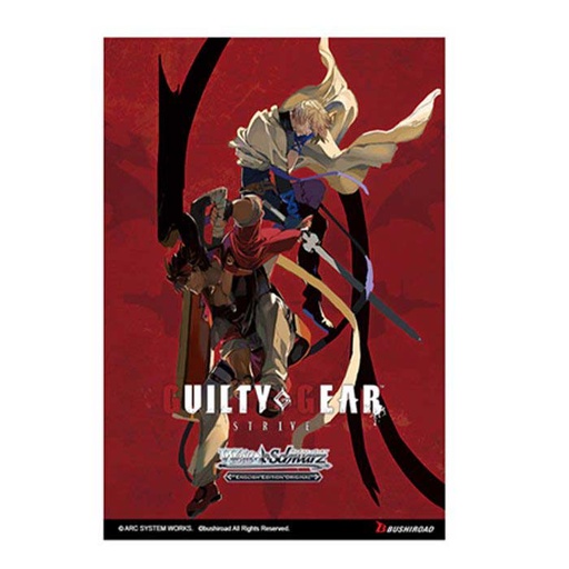 [9408765] (PO) Weiss Schwarz Booster - Guilty Gear -Strive [WSE-GGST-SX06-BP] (Eng) [BOX]