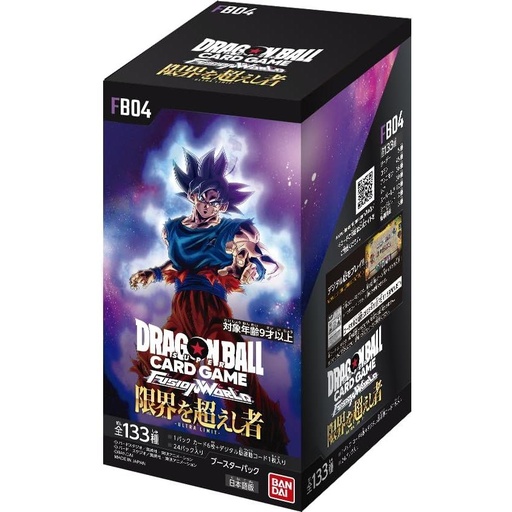 [8259264] Dragonball Super Card Game Fusion World Booster FB04 (Jap) [BOX]