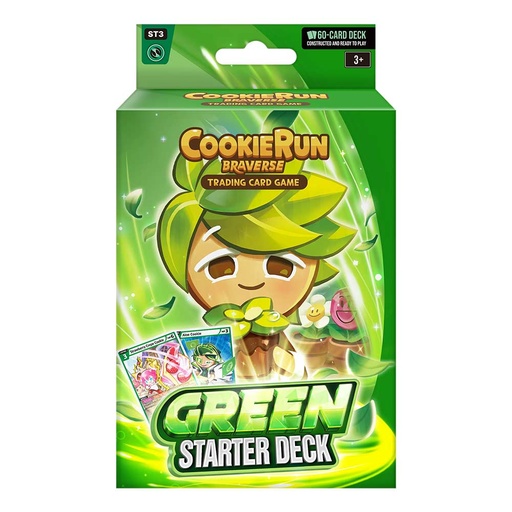 [4053837] (PO) CookieRun Card Game Starter Deck - GREEN [ST-3] [BOX]