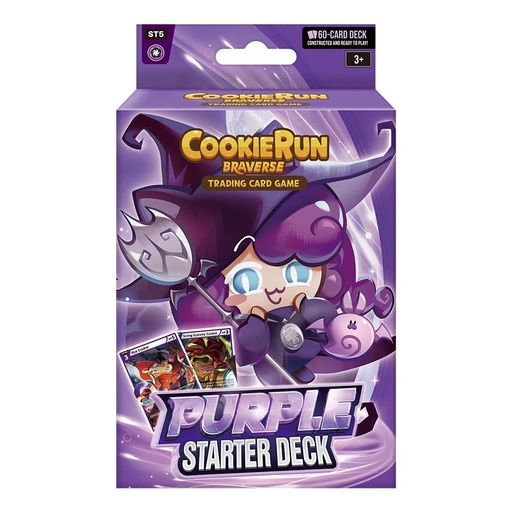 [4054001] (PO) CookieRun Card Game Starter Deck - PURPLE [ST-5] [BOX]