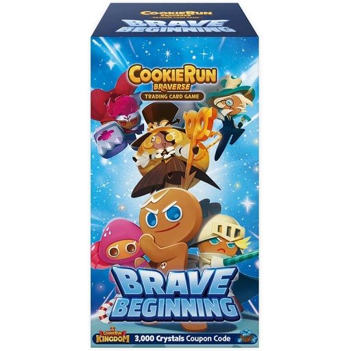 [4054988] (PO) CookieRun Card Game Booster Set - Brave Beginning [BS 1+2] [BOX]