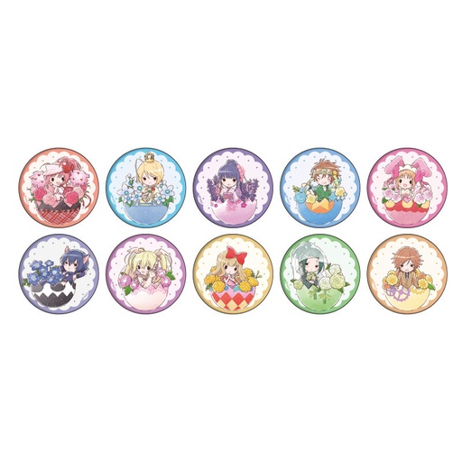 [1256413] (PO) Can Badge Shugo Chara! 02 Flower Ver. (Graff Art Illustration) [BOX]