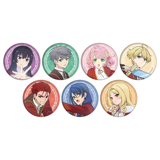 [1258325] (PO) Can Badge Villainess Level 99: I May Be the Hidden Boss but I'm Not the Demon Lord 01 Official Illustration [BOX]