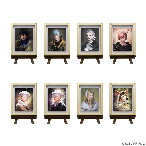 [1266499] (PO) Final Fantasy XIV Framed Portrait Magnets Vol. 1 [BOX]