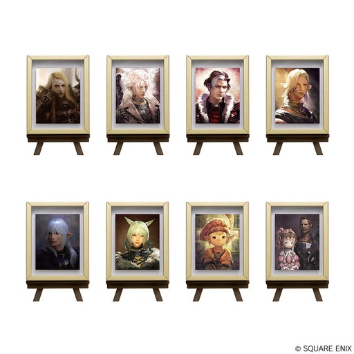 [1266512] (PO) Final Fantasy XIV Framed Portrait Magnets Vol. 2 [BOX]