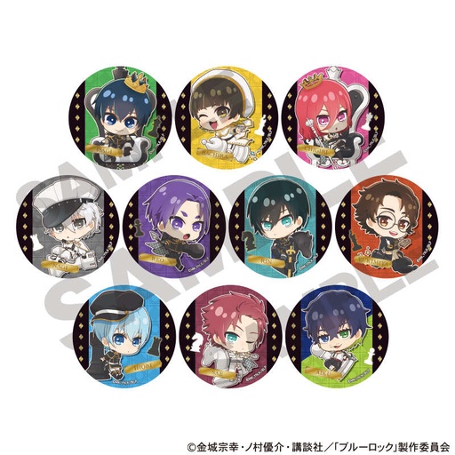 [1267843] (PO) Blue Lock Trading Can Badge Mini Character Chess [BOX]