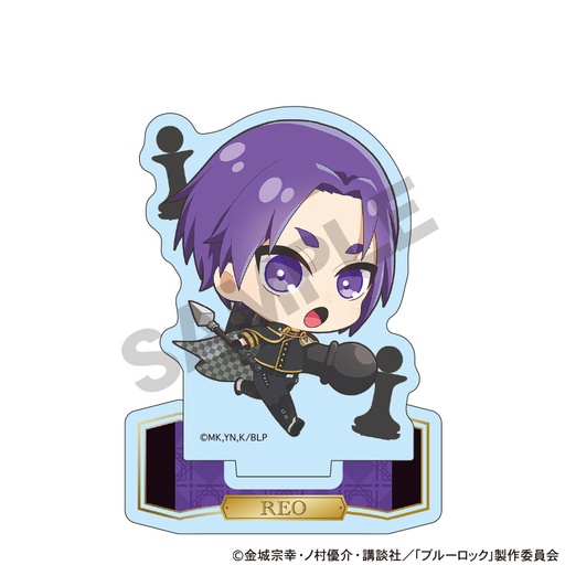 [1268239] (PO) Blue Lock Acrylic Stand Mikage Reo Mini Character Chess