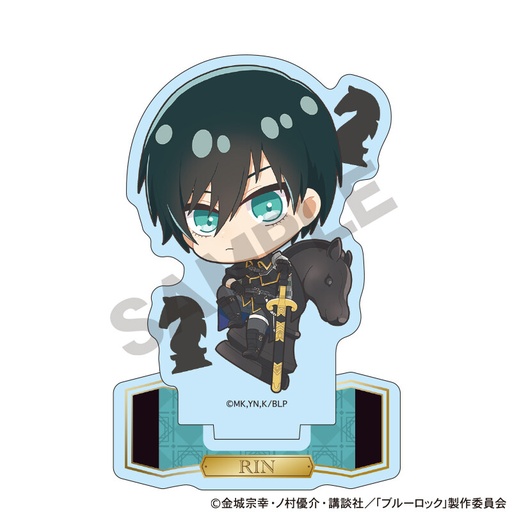 [1268246] (PO) Blue Lock Acrylic Stand Itoshi Rin Mini Character Chess