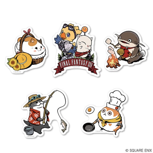 [1268844] (PO) Final Fantasy XIV Outdoor Sticker Set