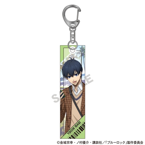 [1276906] (PO) Blue Lock Acrylic Stick Key Chain Isagi Yoichi Travel