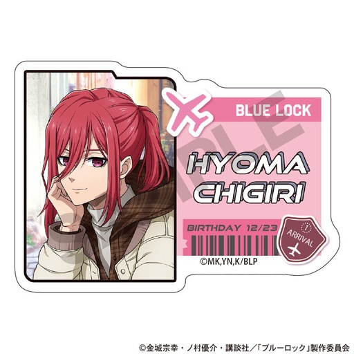[1276975] (PO) Blue Lock Acrylic Name Badge Chigiri Hyoma Travel