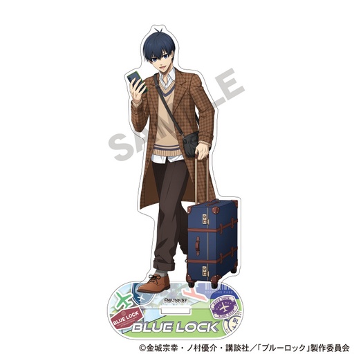 [1277026] (PO) Blue Lock Acrylic Stand Isagi Yoichi Travel