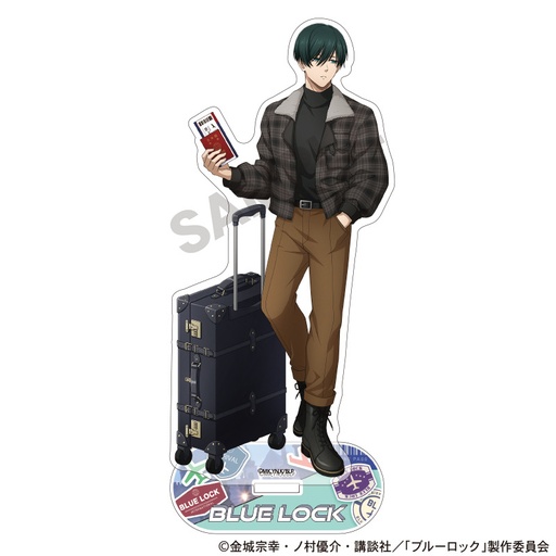 [1277064] (PO) Blue Lock Acrylic Stand Itoshi Rin Travel