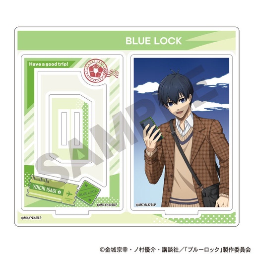 [1277088] (PO) Blue Lock Frame Acrylic Stand Isagi Yoichi Travel