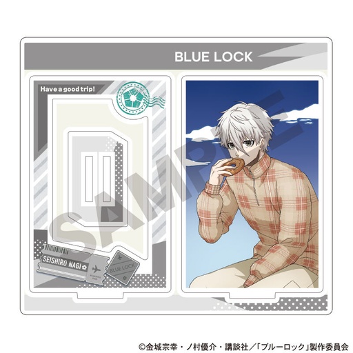[1277101] (PO) Blue Lock Frame Acrylic Stand Nagi Seishiro Travel