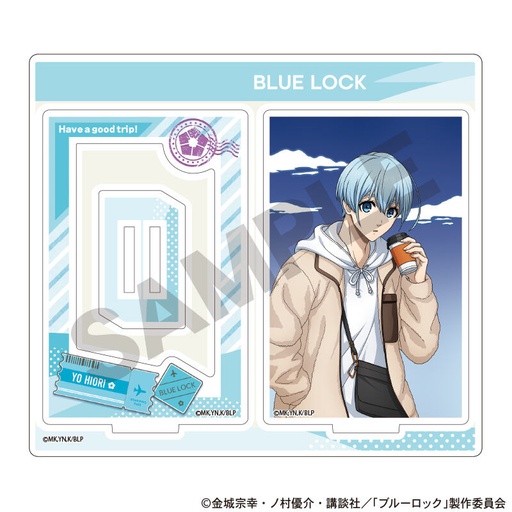 [1277132] (PO) Blue Lock Frame Acrylic Stand Hiori Yo Travel