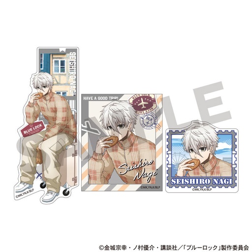 [1277309] (PO) Blue Lock Sticker Set Nagi Seishiro Travel