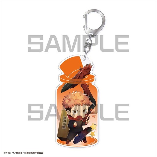 [1281231] (PO) CharaToria Acrylic Key Chain Jujutsu Kaisen - Itadori Yuji