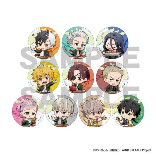 [1289852] (PO) Wind Breaker Trading Can Badge PetitCru [BOX]
