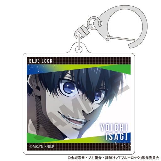 [1292593] (PO) Blue Lock Acrylic Key Chain Isagi Yoichi Scenes