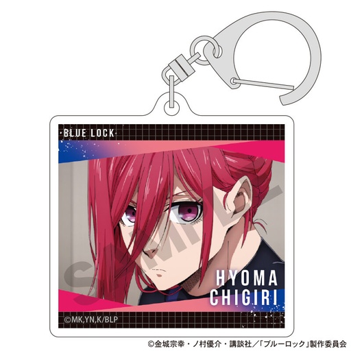 [1292609] (PO) Blue Lock Acrylic Key Chain Chigiri Hyoma Scenes
