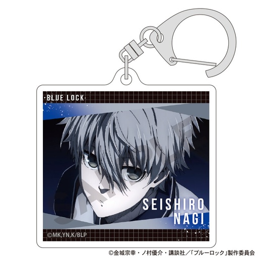 [1292616] (PO) Blue Lock Acrylic Key Chain Nagi Seishiro Scenes