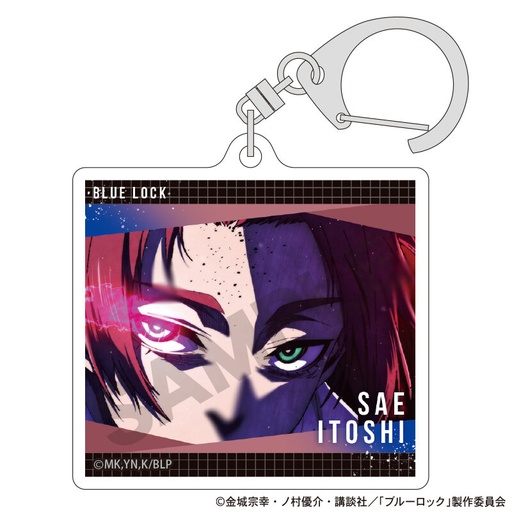 [1292630] (PO) Blue Lock Acrylic Key Chain Itoshi Sae Scenes