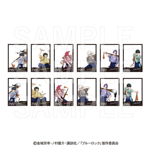 [1300954] (PO) Blue Lock x Nikujiru Gyouza No Dandadan Trading Clear Photo Card [BOX]