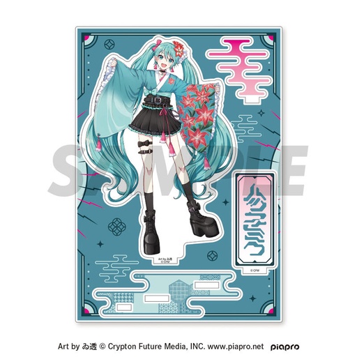 [1301043] (PO) Piapro Characters -Japunk Style- Acrylic Stand Hatsune Miku