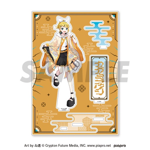 [1301050] (PO) Piapro Characters -Japunk Style- Acrylic Stand Kagamine Rin