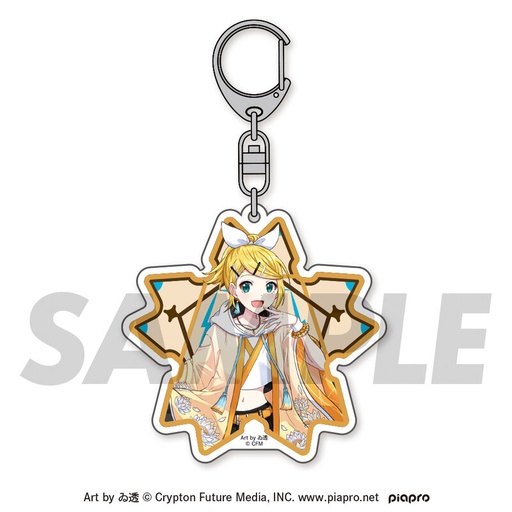 [1301180] (PO) Piapro Characters -Japunk Style- Aromatic Acrylic Key Chain Kagamine Rin