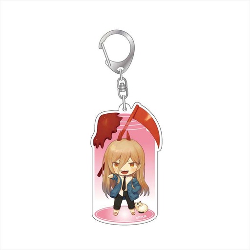 [1301991] (PO) Chainsaw Man CharaToria Acrylic Key Chain - Power