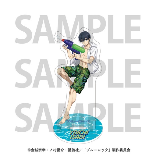 [1304389] (PO) Hakone Kowakien Yunessun x Blue Lock Acrylic Stand Isagi Yoichi