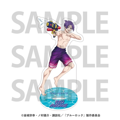 [1304433] (PO) Hakone Kowakien Yunessun x Blue Lock Acrylic Stand Mikage Reo