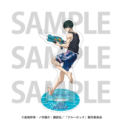 [1304440] (PO) Hakone Kowakien Yunessun x Blue Lock Acrylic Stand Itoshi Rin