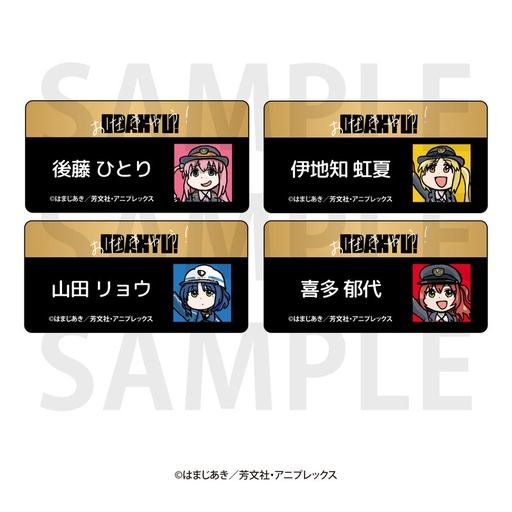 [1308127] (PO) Bocchi the Rock! x Odakyu Electric Railway Trading Name Badge [BOX]