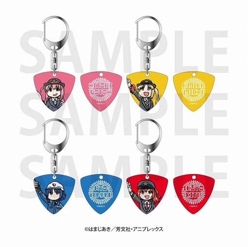 [1308172] (PO) Bocchi the Rock! x Odakyu Electric Railway Pick Key Chain Set
