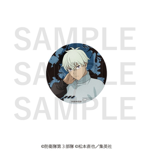 [1309704] (PO) Kaiju No. 8 Metallic Can Badge Kaiju Bloodproof Jacket Ichikawa Reno