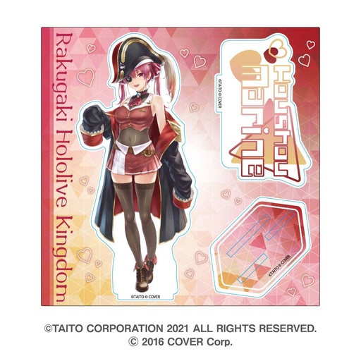 [1321010] (PO) Rakugaki Kingdom x Hololive Acrylic Stand - Houshou Marine