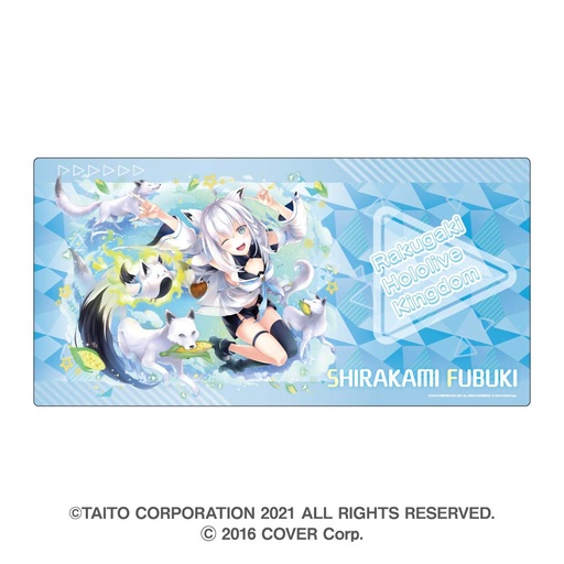 [1321034] (PO) Rakugaki Kingdom x Hololive Gaming Mousepad - Shirakami Fubuki