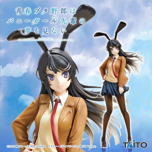 [1341100] Rascal does Not Dream of Bunny Girl Senpai Coreful Figure - Sakurajima Mai Uniform Bunny ver.