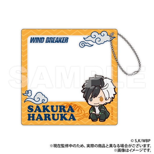 [1344991] (PO) Wind Breaker Acrylic Card Sakura Haruka Petit Kyun Series