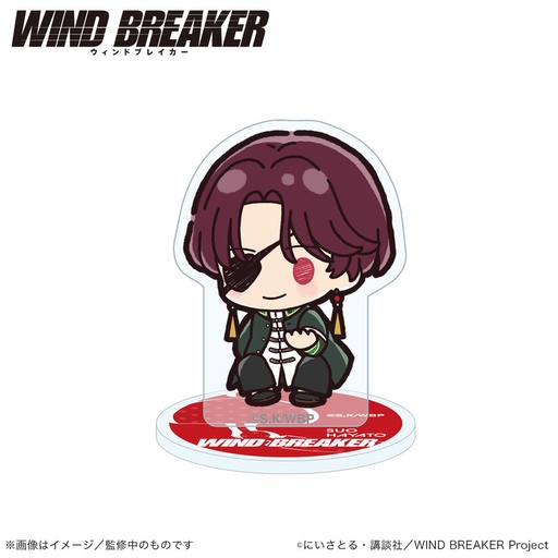 [1345943] (PO) Wind Breaker Mini Acrylic Stand Suo Hayato Petit Kyun Series