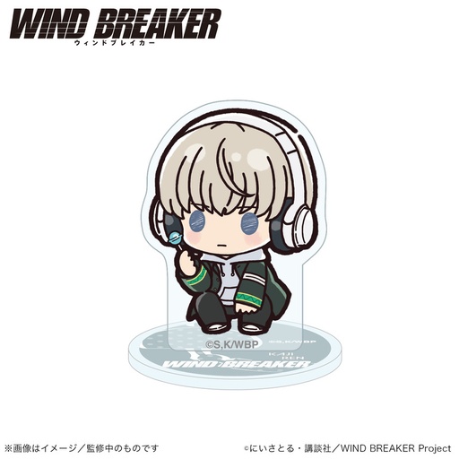 [1345981] (PO) Wind Breaker Mini Acrylic Stand Kaji Ren Petit Kyun Series