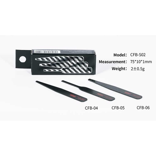 [5567522] DSPIAE CFB-02 lrregular Carbon Fibre Sanding Stick