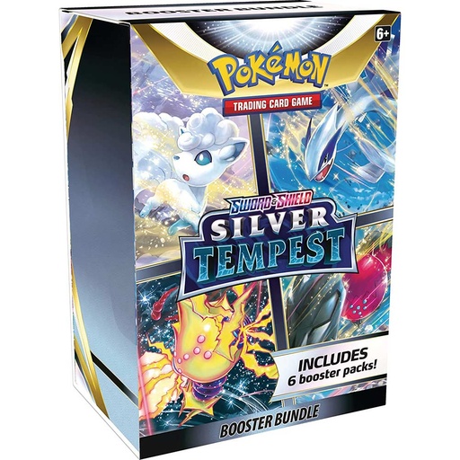 [851544] Pokemon TCG: Sword & Shield SS12 Silver Tempest Boosters Bundle
