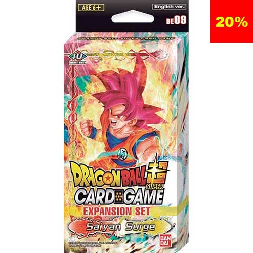 [811039032661] Dragonball Super BE09 Expansion set - Saiyan Surge
